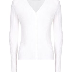 Кардиган в рубчик