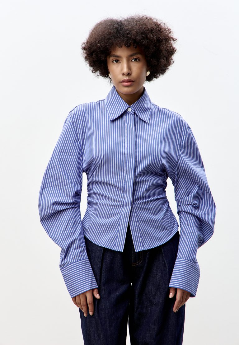 Рубашка со сборками