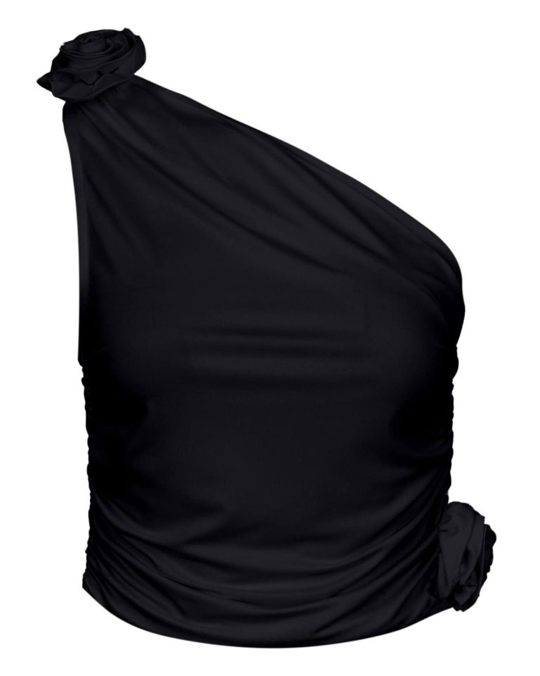 Топ с двумя розами