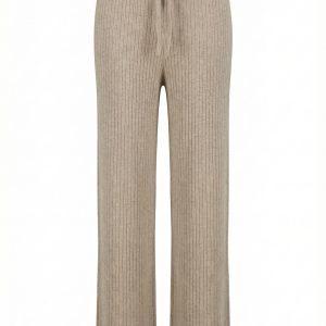 Трикотажные брюки в рубчик Weekend