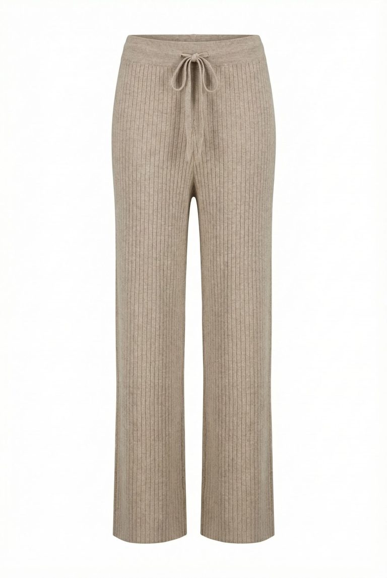 Трикотажные брюки в рубчик Weekend
