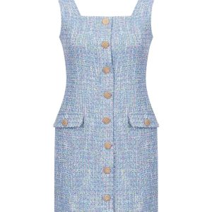 Твидовый сарафан «Lumiere»