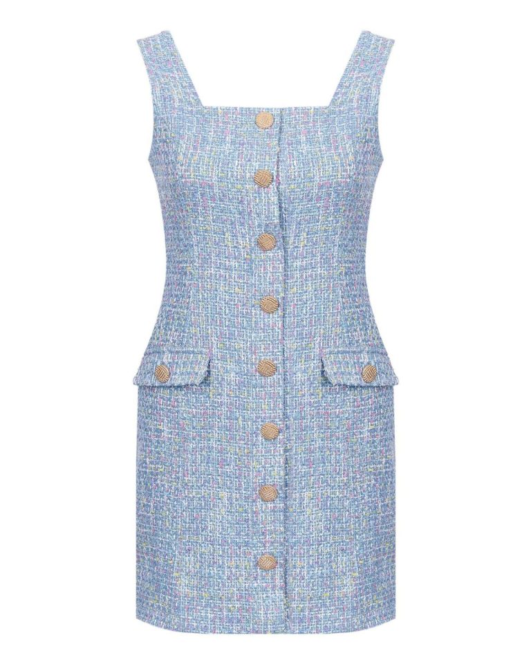 Твидовый сарафан «Lumiere»