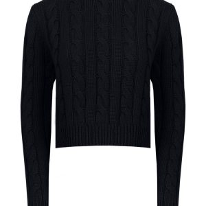 Джемпер фигурной вязки Zoe