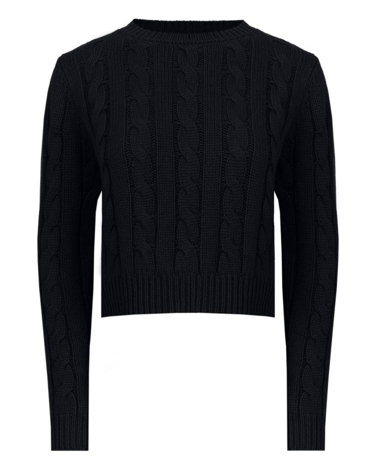 Джемпер фигурной вязки Zoe