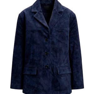 Замшевый жакет