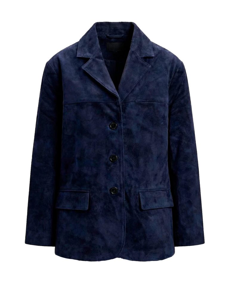 Замшевый жакет