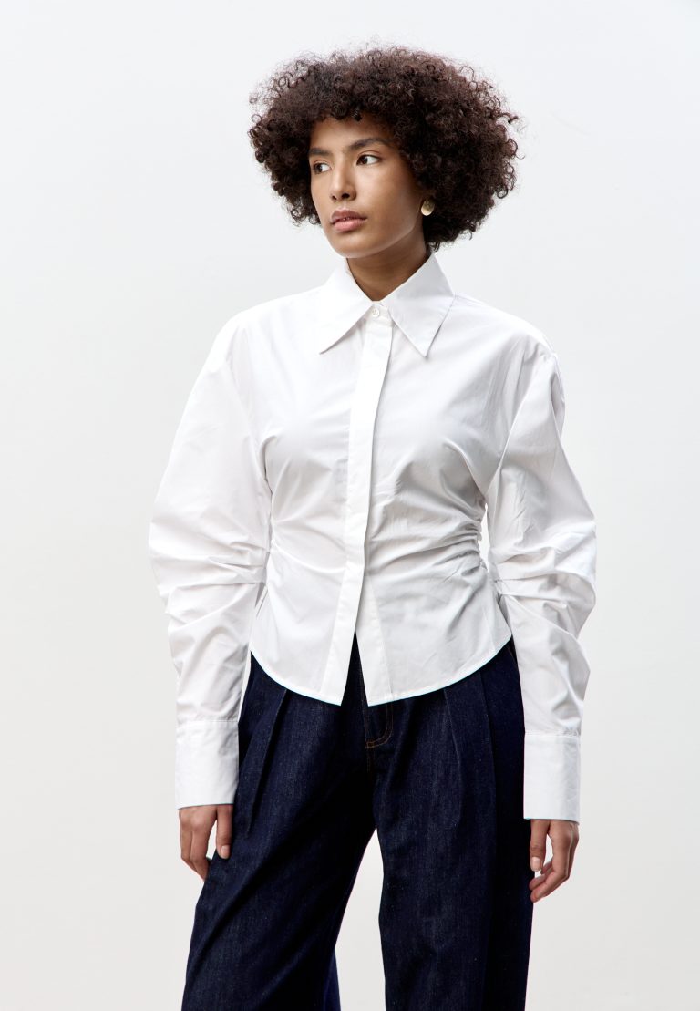 Рубашка со сборками