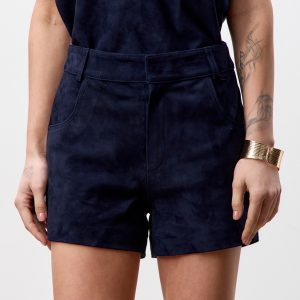 Замшевые шорты