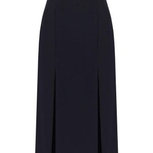 Юбка миди с разрезами «Fler