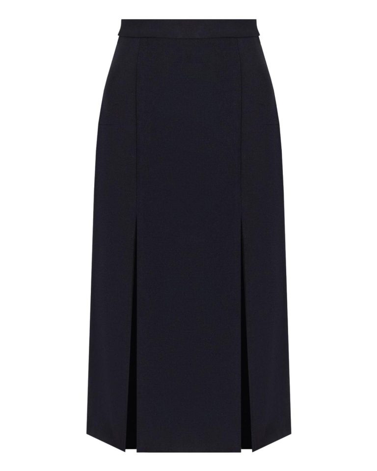 Юбка миди с разрезами «Fler