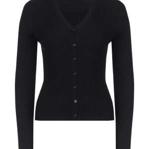 Кардиган в рубчик