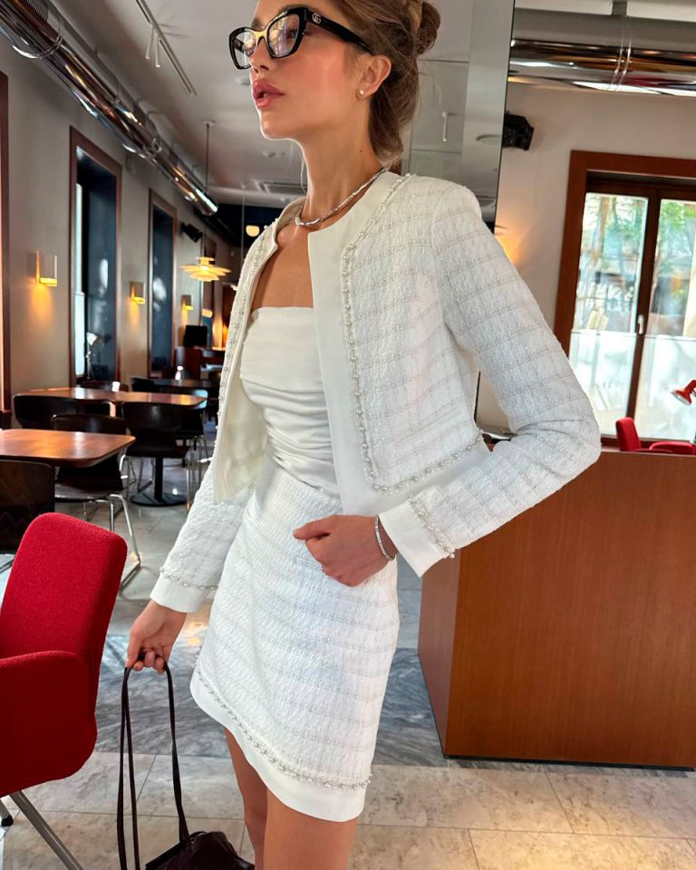 Жакет из твида Евгения